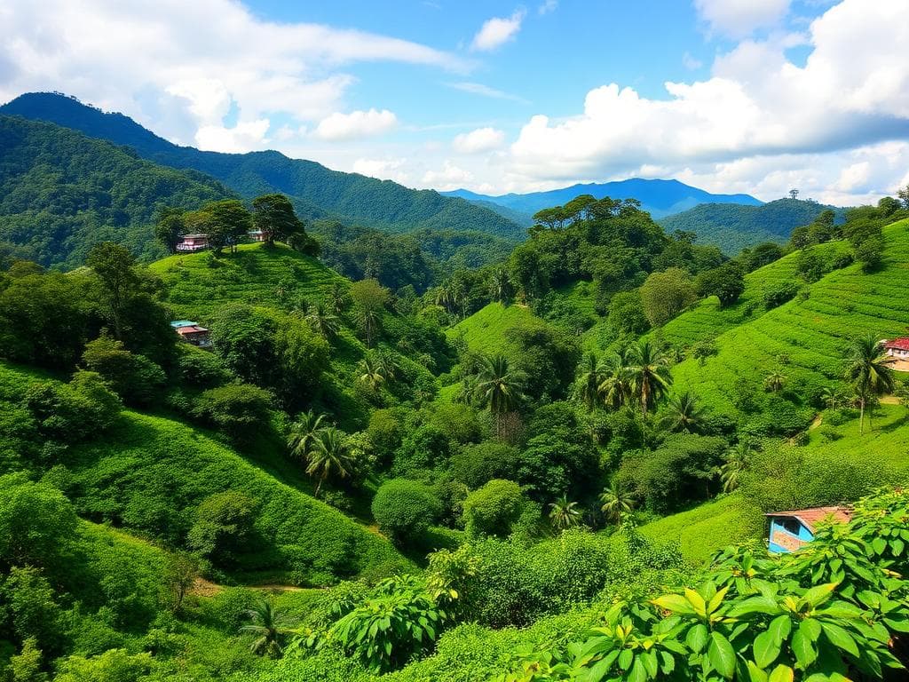 Bangalore to Coorg taxi route scenic view - Prasanna Tours & Travels Bangalore
